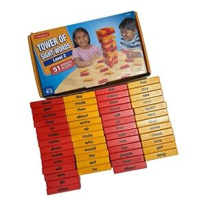 Lakeshore Tower of Sight-Words Level 2 Grade K-2